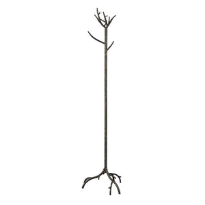 Branch-Style Metal Coat Rack with Contemporary Design