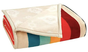 Reversible Plush Throw Blanket 50" x 70" Mount Foraker