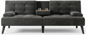 64" Convertible Futon Sofa Bed