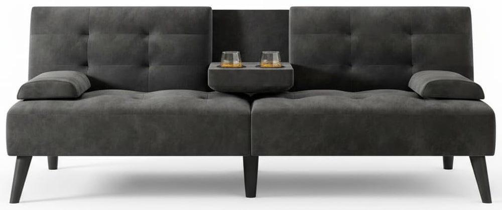 64" Convertible Futon Sofa Bed