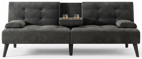 64" Convertible Futon Sofa Bed