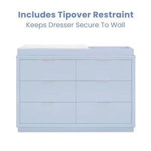 6-Drawer Kids Dresser – Fully Assembled Nursery & Bedroom Storage