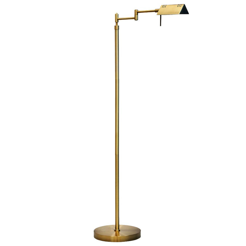 Dimmable LED Pharmacy Floor Lamp with Swing Arms