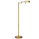 Dimmable LED Pharmacy Floor Lamp with Swing Arms