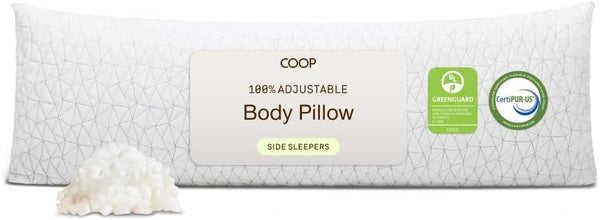 Cooling Adjustable Body Pillow 18x52