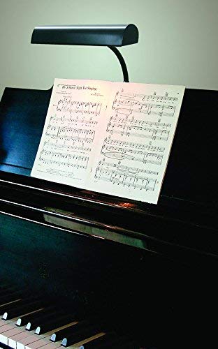 Grand Piano 14-Inch Portable Lamp