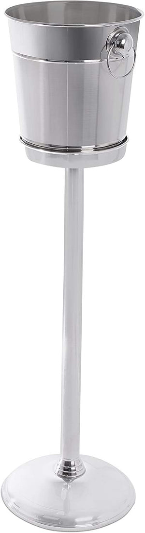 Stainless Steel Champagne Bucket with Floor Stand