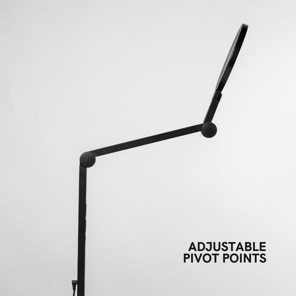 LED Desk Lamp with USB Charging & Swing Arm
