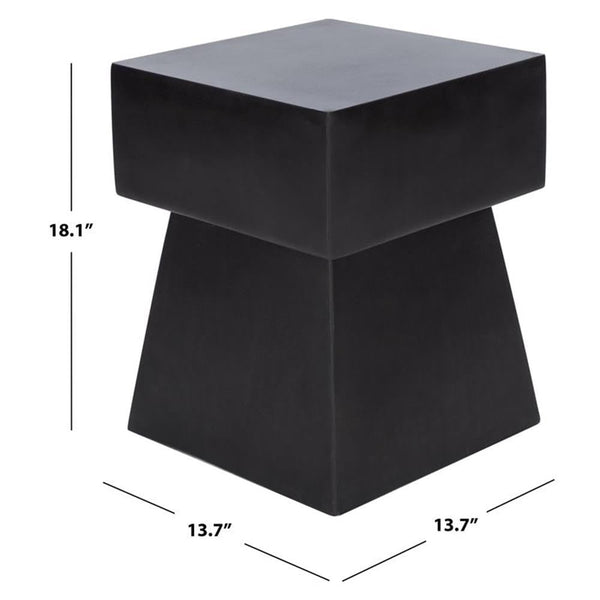 Modern Concrete Outdoor Accent Table
