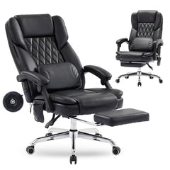 Heavy Duty 500LBS Massage Office Chair with Footrest