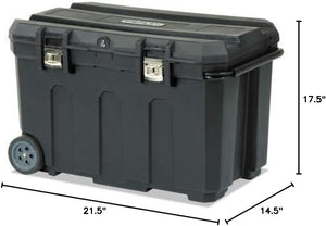 50 Gallon Mobile Tool Chest with Wheels and Locking Latches