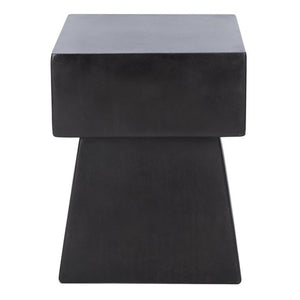 Modern Concrete Outdoor Accent Table