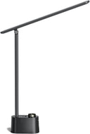 Foldable LED Desk Lamp with USB-A & USB-C Charging Ports