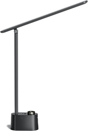 Foldable LED Desk Lamp with USB-A & USB-C Charging Ports