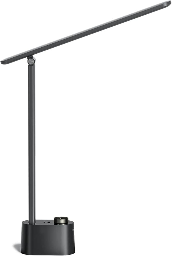 Foldable LED Desk Lamp with USB-A & USB-C Charging Ports