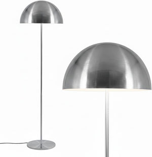 Mushroom Floor Lamp with Color Changing LED & Metal Dome Shade