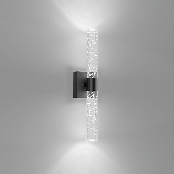 Crystal LED Bathroom Vanity Wall Sconce