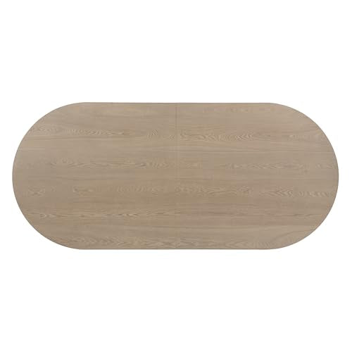 Oval Pedestal Dining Table for 6