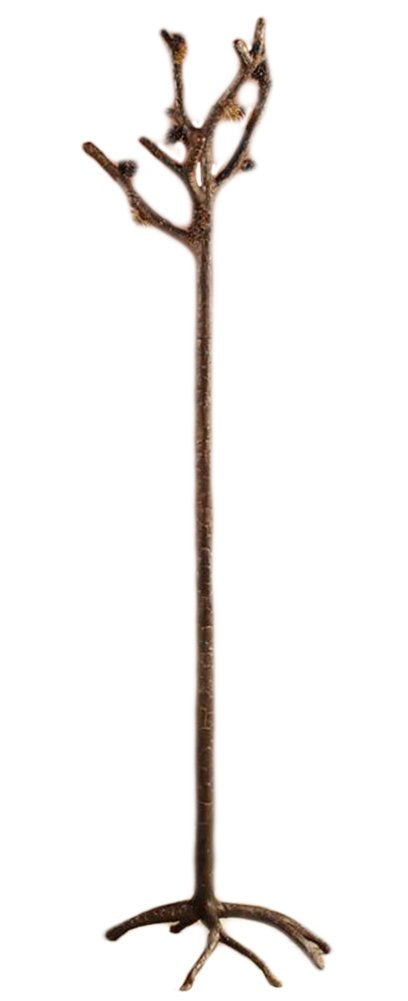 Bronze Pinecone Aluminum Coat Rack