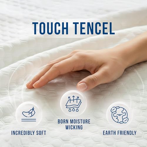 Waterproof Tencel Mattress Protector – Deep Pocket, Cooling & Hypoallergenic