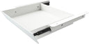 Under Desk Sliding Drawer with Tilted Pull-Out Panel