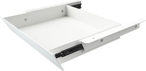 Under Desk Sliding Drawer with Tilted Pull-Out Panel
