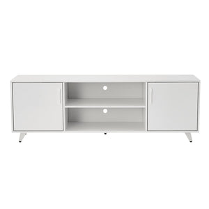 63" TV Stand with Doors and Shelves