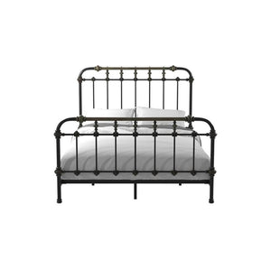 Metal Spindle Bed Frame with Headboard and Footboard