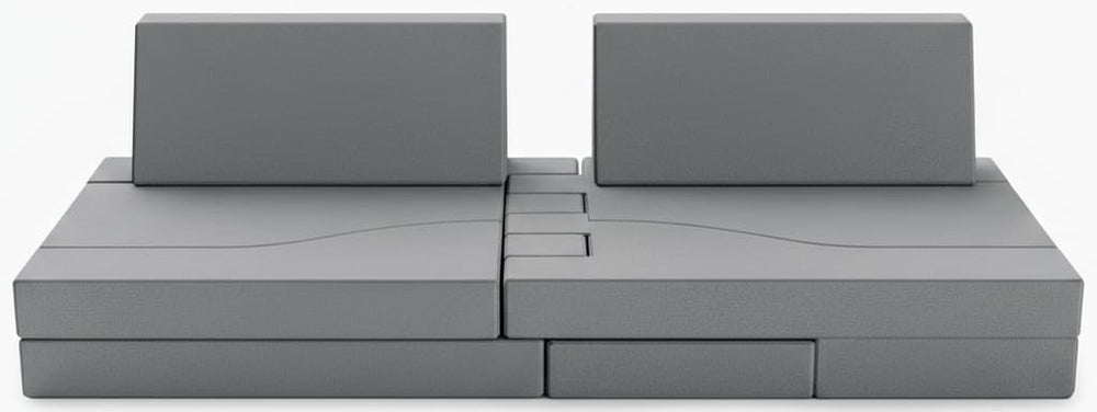 Modular Kids Play Couch – 68" Convertible Foam Sofa
