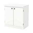 2-Door Storage Cabinet with Adjustable Shelf