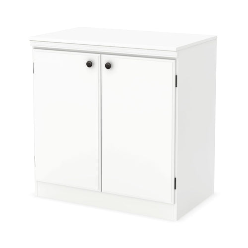 2-Door Storage Cabinet with Adjustable Shelf