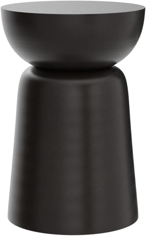 Metal Decorative Garden Stool & Outdoor Accent Side Table