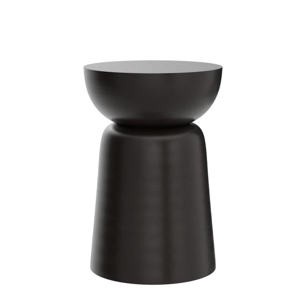 Metal Decorative Garden Stool & Outdoor Accent Side Table