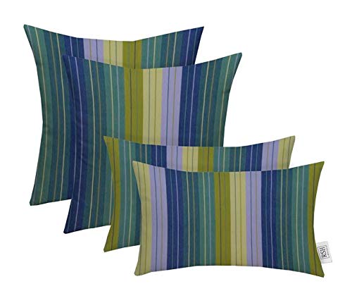 Sunbrella Indoor Outdoor Throw Pillow – 17" x 17", Plain, Modern Style