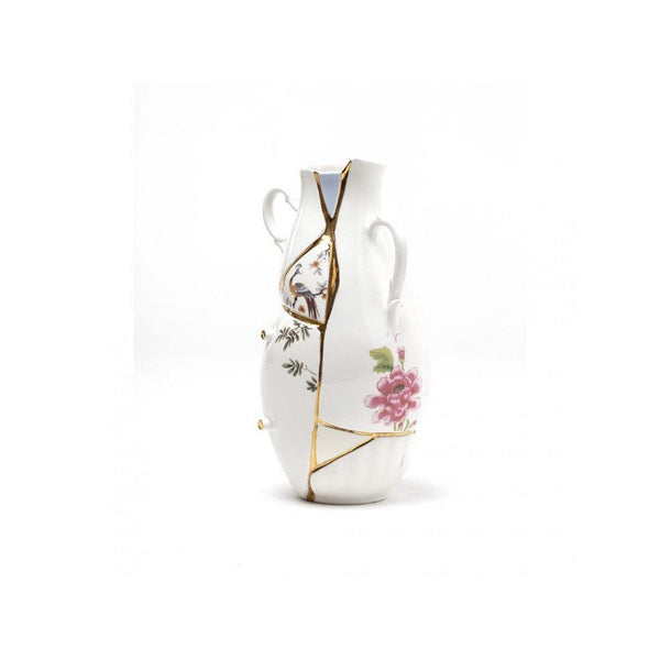 Kintsugi Porcelain Vase 13"