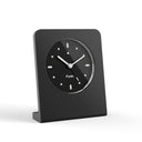 Analog Alarm Clock with Light & Snooze – Silent Bedside Clock