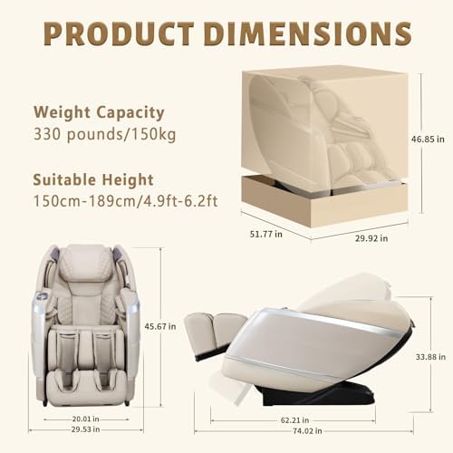 4D Massage Chair Full Body Recliner