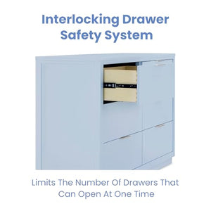 6-Drawer Kids Dresser – Fully Assembled Nursery & Bedroom Storage