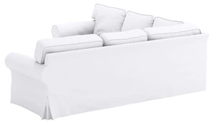 IKEA Ektorp Corner Sofa Slipcover Set – Cotton Replacement Cover