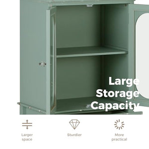 6-Tier Corner Bookshelf with Baffles