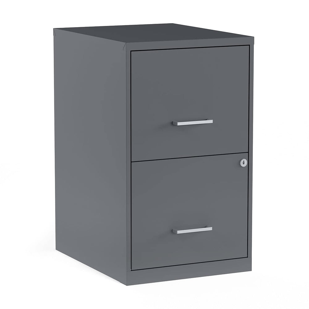 2-Drawer Vertical File Cabinet – Graphite