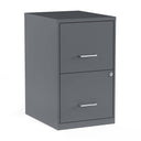 2-Drawer Vertical File Cabinet – Graphite