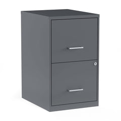 2-Drawer Vertical File Cabinet – Graphite