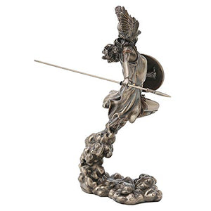 Greek Goddess Athena Bronze Finish Statue