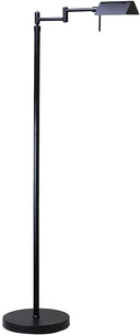 Dimmable LED Pharmacy Floor Lamp with Swing Arms