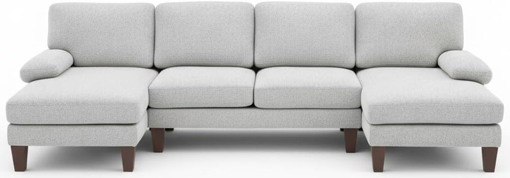 U-Shaped Sectional Couch with Dual Chaise