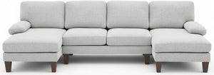 U-Shaped Sectional Couch with Dual Chaise
