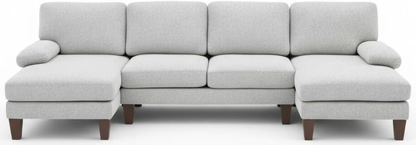 U-Shaped Sectional Couch with Dual Chaise