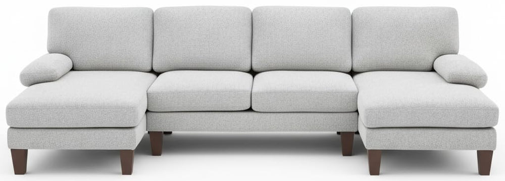 U-Shaped Sectional Couch with Dual Chaise