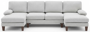 U-Shaped Sectional Couch with Dual Chaise